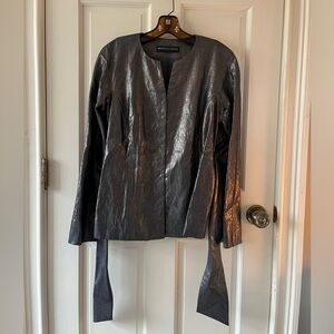 Dana Buchman Silver top